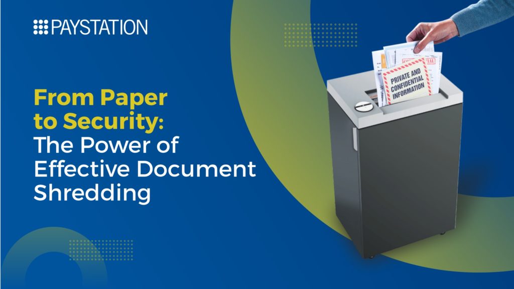 From Paper to Security: The Power of Effective Document Shredding